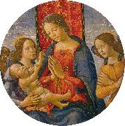 Mainardi, Sebastiano Virgin Adoring the Child with Two Angels china oil painting artist